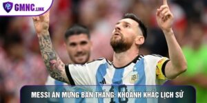 Messi ăn mừng bàn thắng