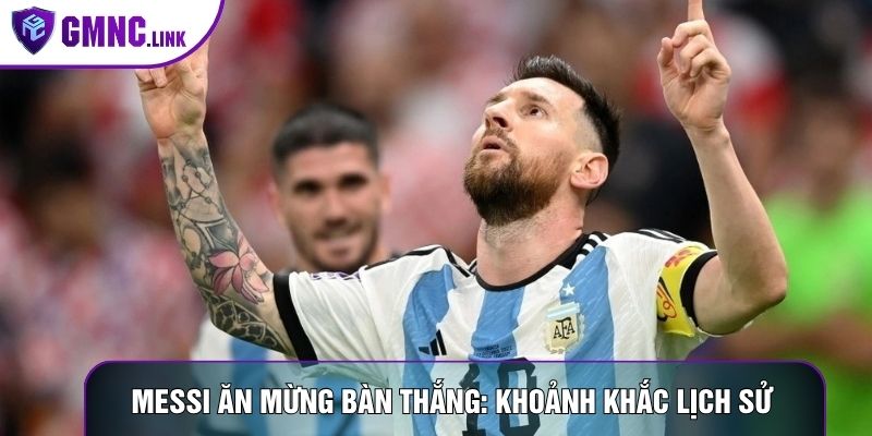 Messi ăn mừng bàn thắng